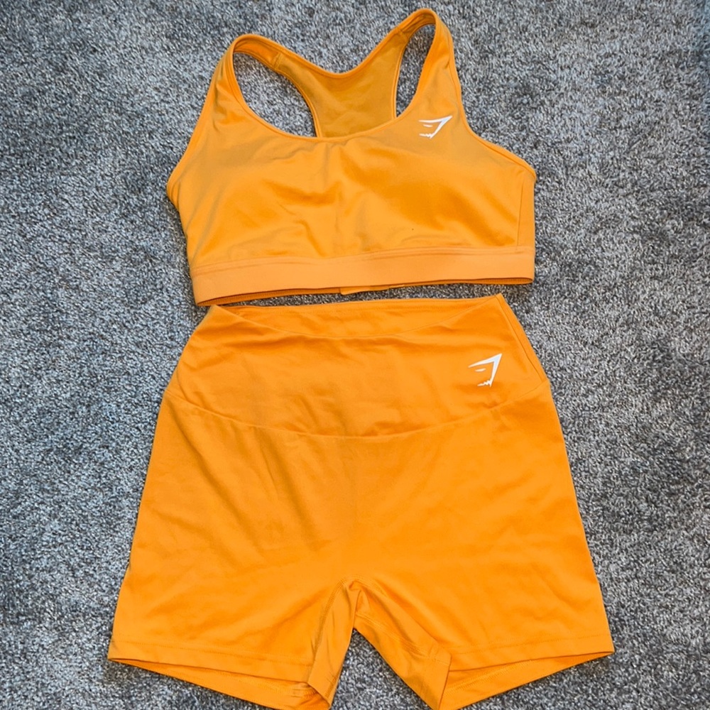 Gymshark Orange Training Set